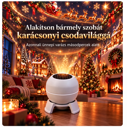 🎉🎁SCNDR® Prémium Karácsonyi Fényprojektor – Ünnepi Kollekció 🎄