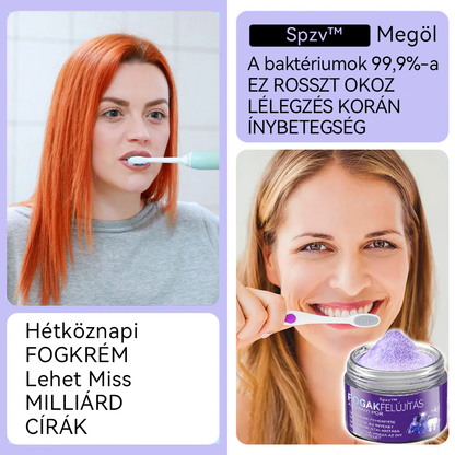 (🔥 Különleges ajánlat utolsó napja - 70% kedvezmény🔥) Spzv™ Fogászati helyreállító ásványi por 🦷 (MOK ajánlásával)