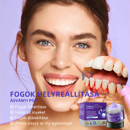 (🔥 Különleges ajánlat utolsó napja - 70% kedvezmény🔥) Spzv™ Fogászati helyreállító ásványi por 🦷 (MOK ajánlásával)